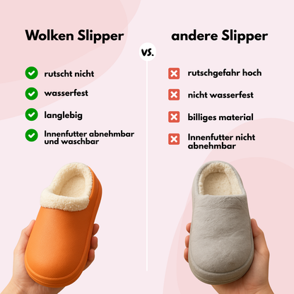Wolken Slipper - flauschig und bequem