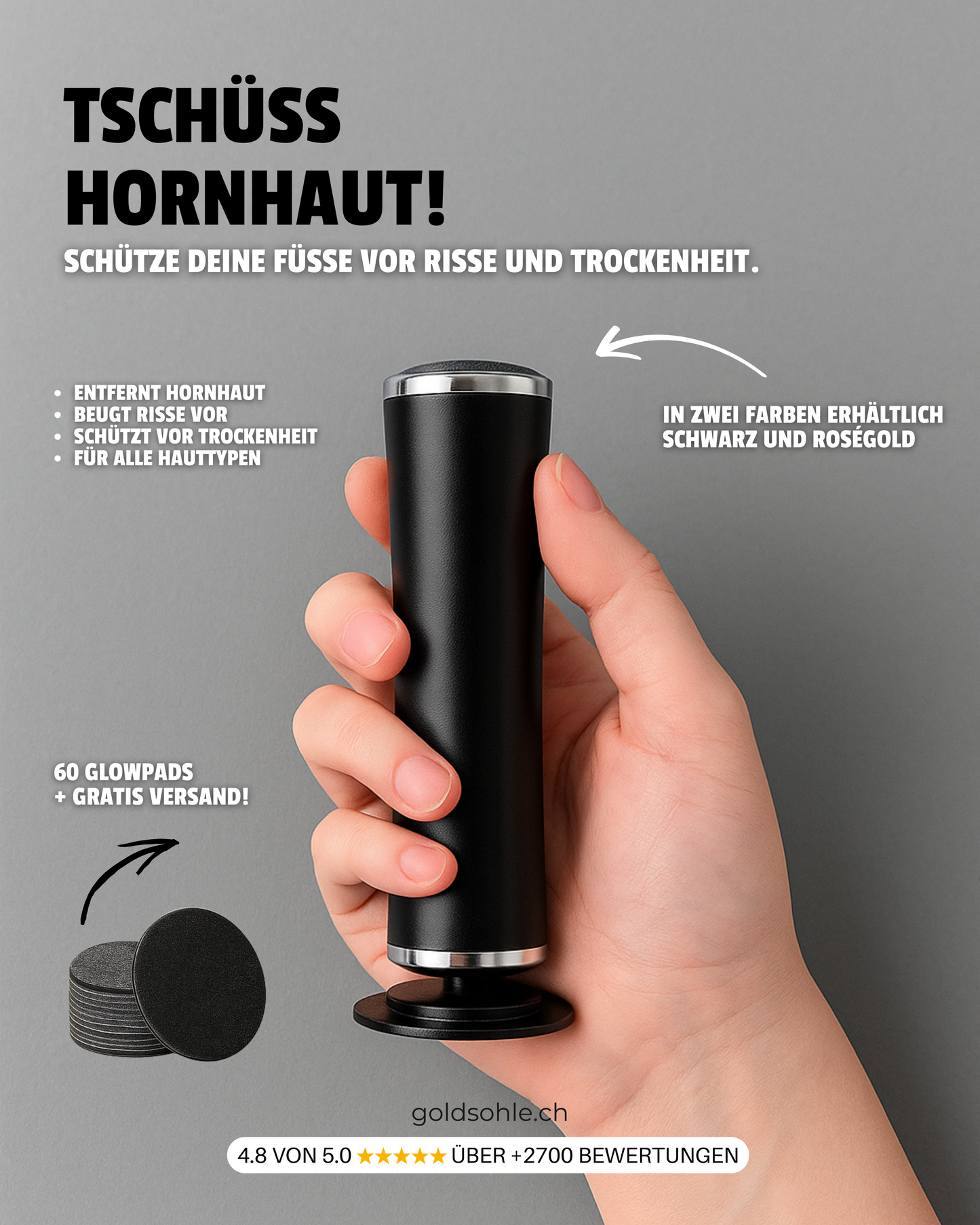 Goldsohle Repair Pro - Power gegen Hornhaut